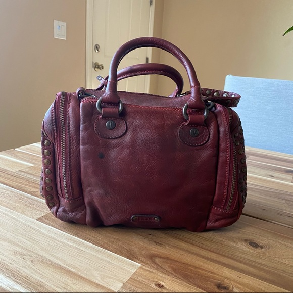 Frye Bags Frye Brooke Medium Leather Crossbody Satchel Bag Poshmark